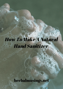 How To Make A Natural Hand Sanitizer 