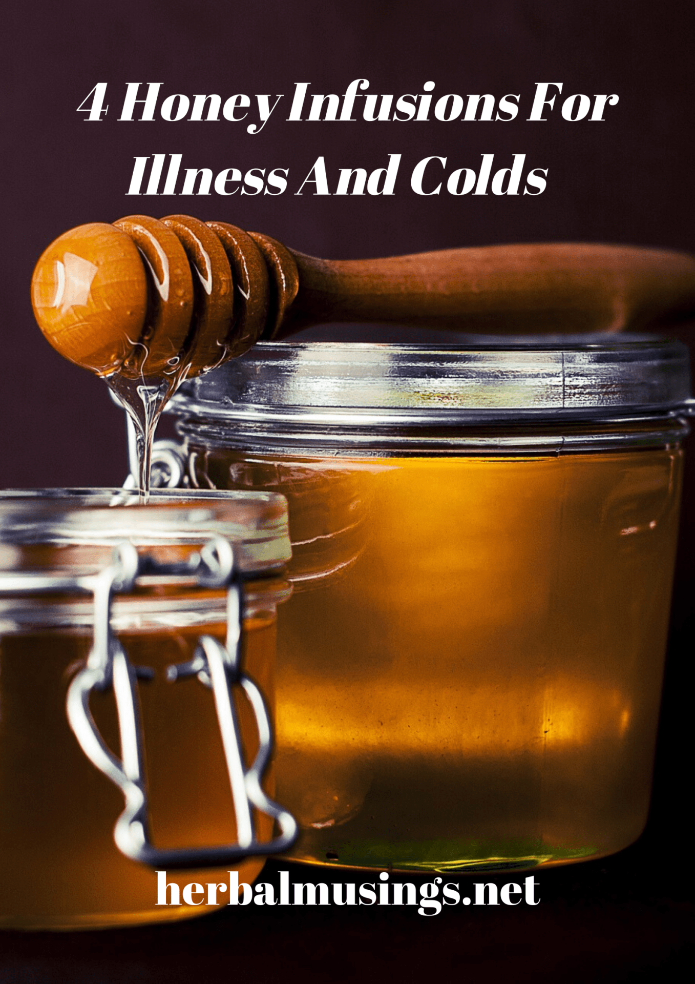 4 Honey Infusions For Illness And Colds Herbal Musings
