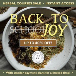 herbal academy course sale